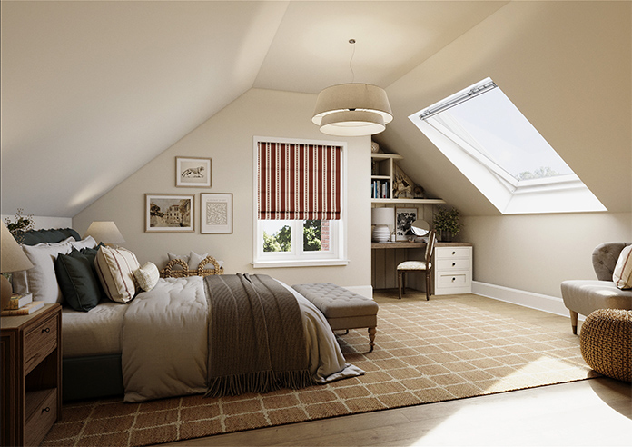 The British Stripe Co. Edgar, Teignbridge No.2 - Roman Blind - Image 6